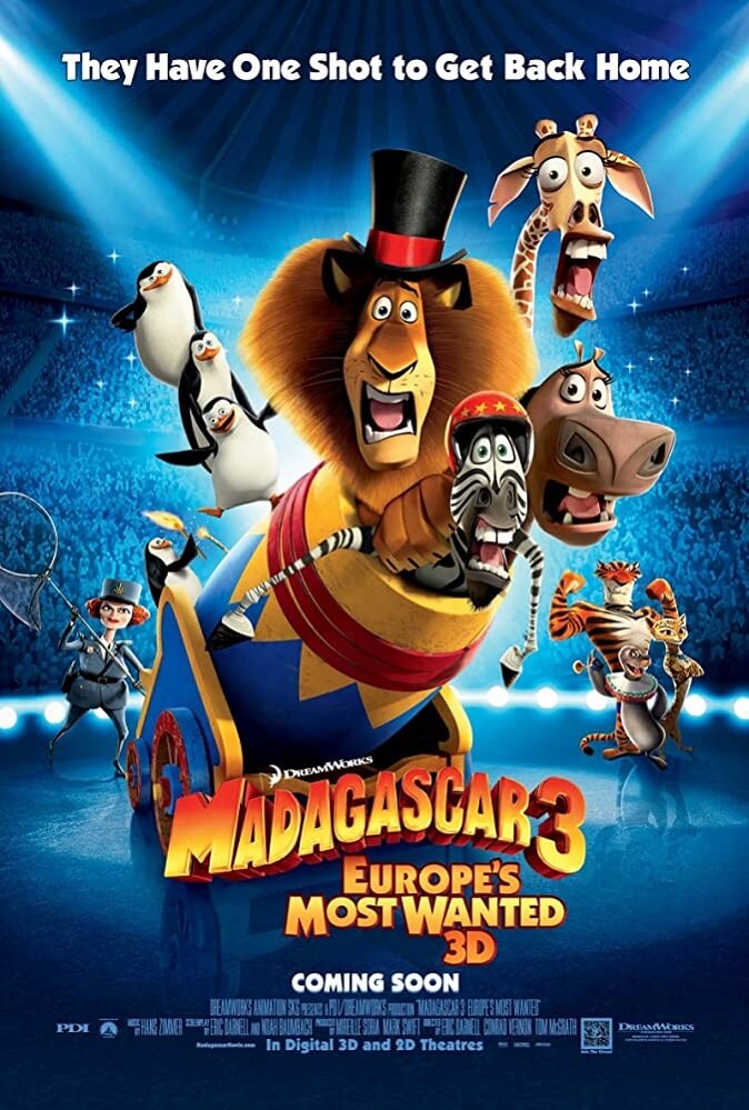 Madagaskar 3: Avrupanın En Çok Arananları 