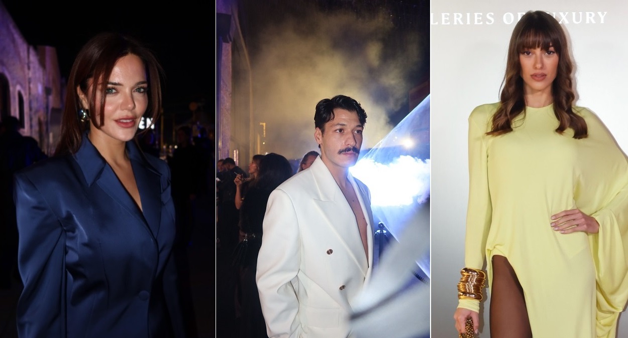 Hilal Altınbilek, Dilan Çiçek Deniz ve Kubilay Aka bir etkinlikte bir araya geldi