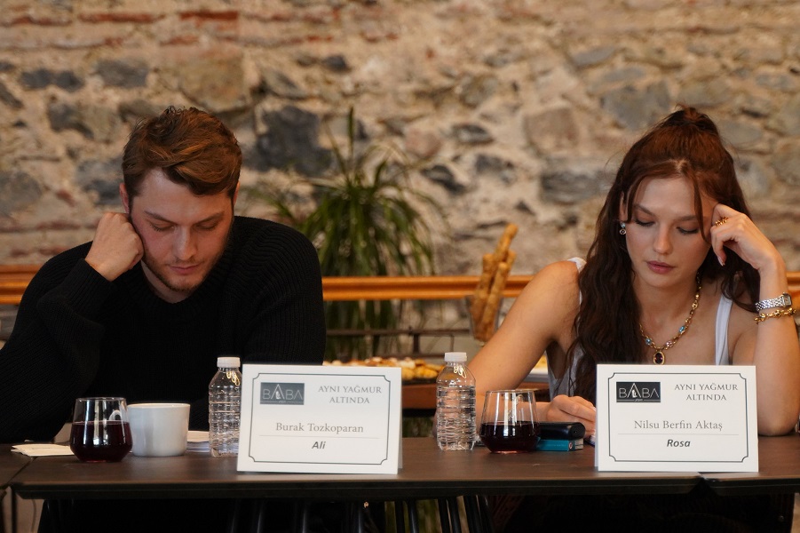 Aynı Yağmur Altında'nın okuma provası gerçekleşti