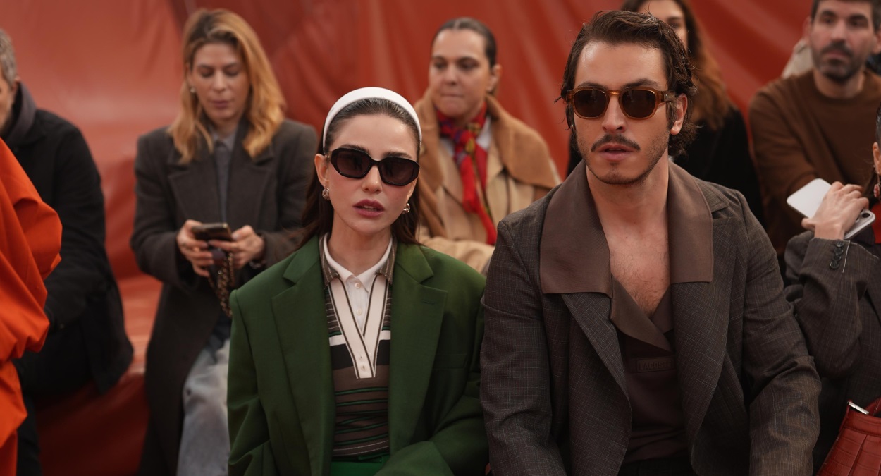 Özge Gürel ve Boran Kuzum, Paris Moda Haftası'nda