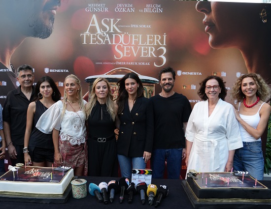 Aşk Tesadüfleri Sever 3'ün çekimleri tamamlandı
