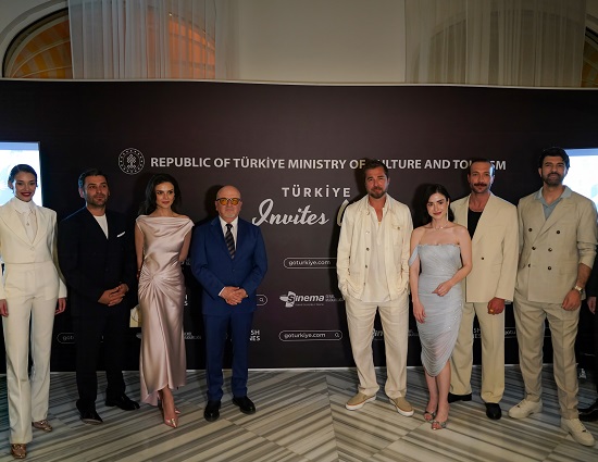 'Türkiye Invites You' resepsiyonu sinema dünyasını bir araya getirdi