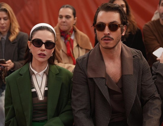 Özge Gürel ve Boran Kuzum, Paris Moda Haftası'nda